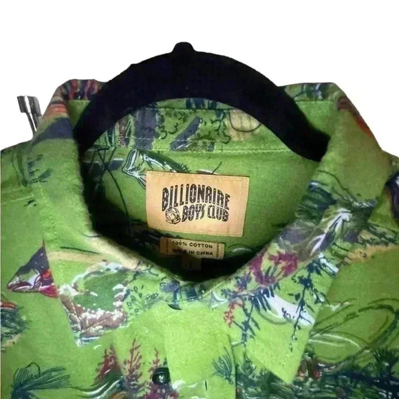 Billionaire Boys Club Flannel  Fishing Shirt - Size L - Picture 1 of 3